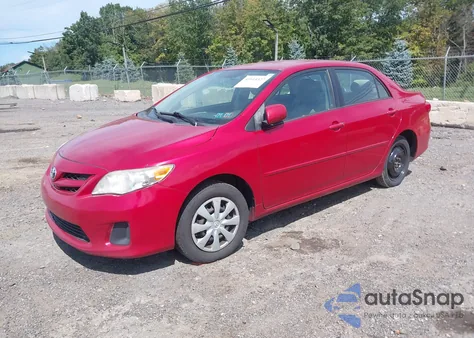 2011 Toyota Corolla Le из США, поврежденный, VIN 2T1BU4EE2BC703908